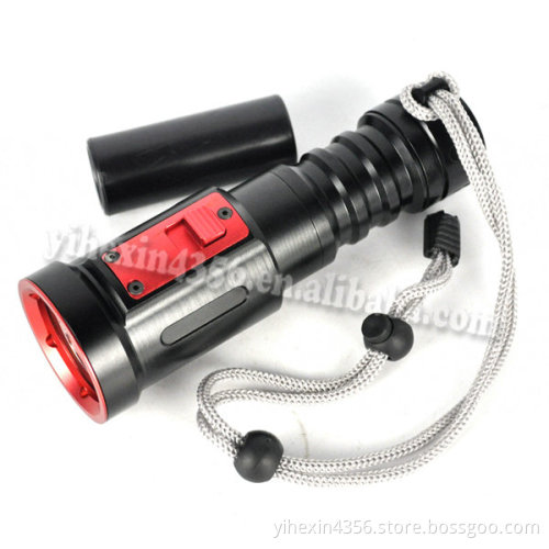 Boruit W106 Waterproof Search Light XML L2 LED Diving Flashlight With Strap